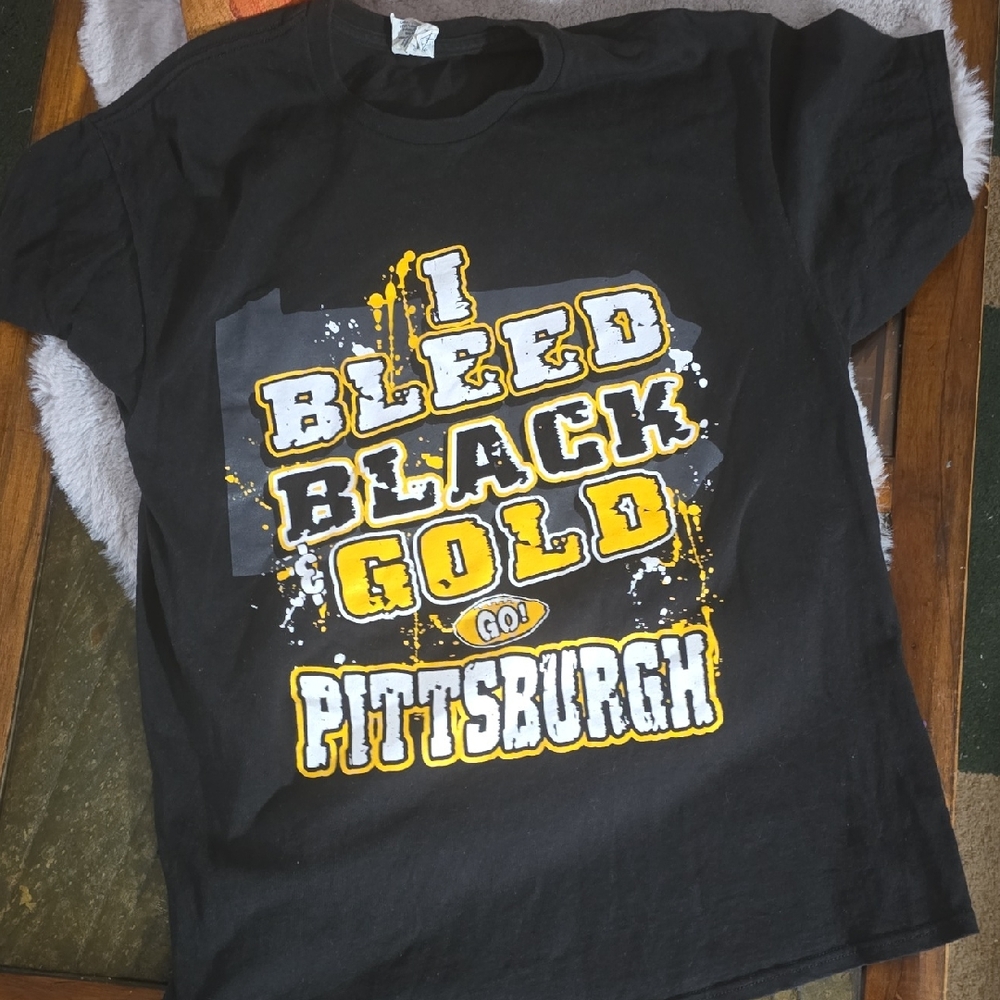 Black and Gold Pittsburgh T-Shirt